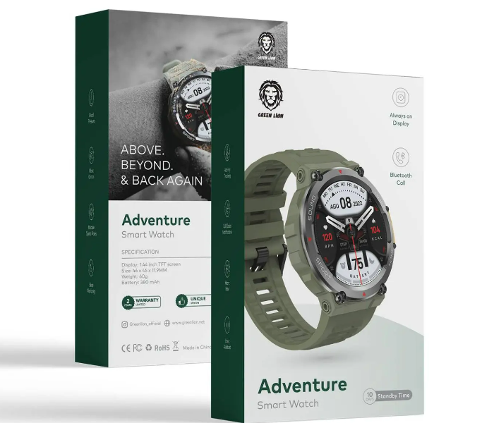 Green Adventure Smart Watch - Green - Zoom Image 2