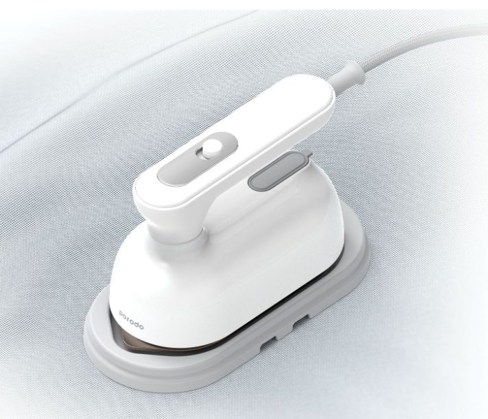 Porodo Lifestyle Mini Steam Iron 1100W UK - White - Zoom Image 1