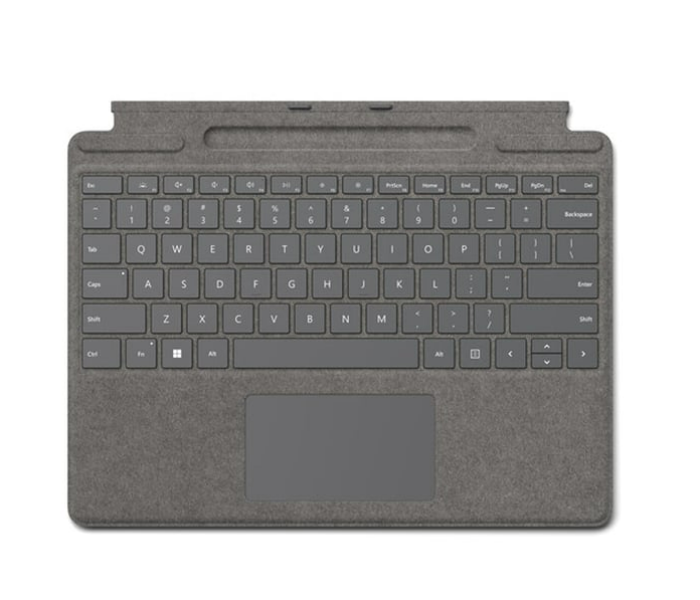 Microsoft Surface Pro Signature Keyboard With Microsoft Surface Slim Pen 2 - Platinum - Zoom Image 2