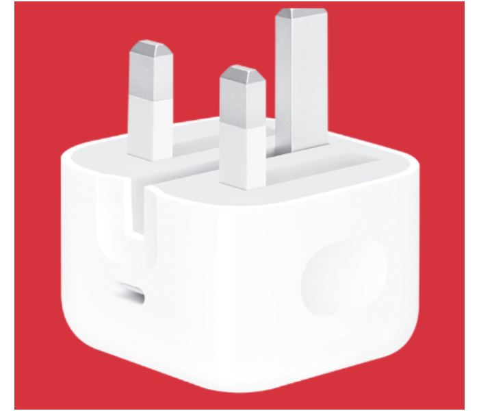 Nyork HA-692 UK Standard 3 Pin 20W Travel Power Adapter - White - Zoom Image