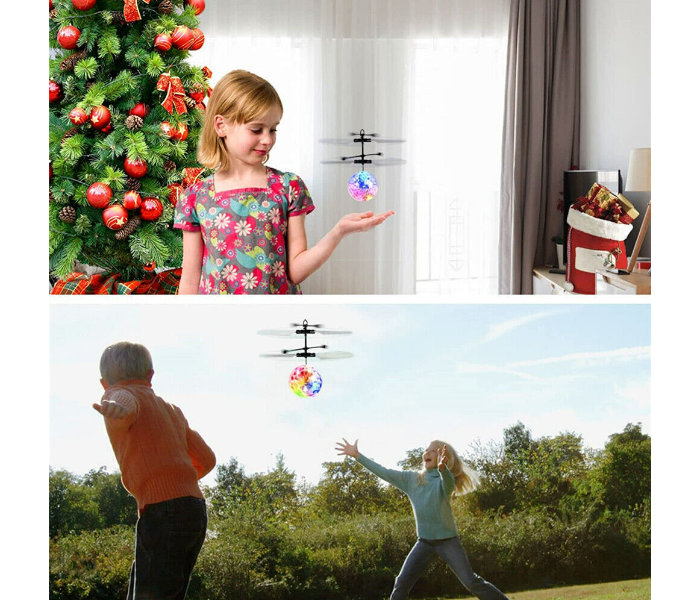 Flying Ball JM-888 Mini Ball Helicopter Colorful Toy With Hand Sensor  - Zoom Image 10