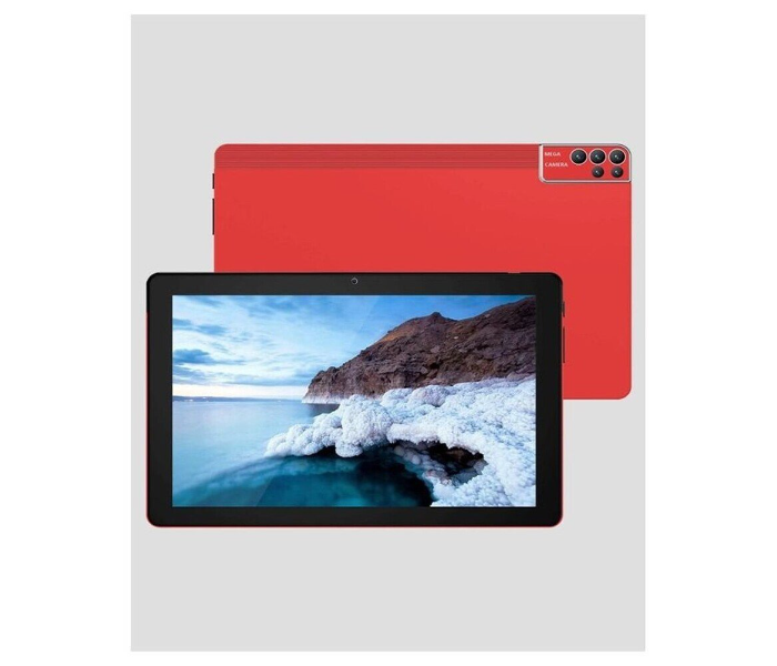 C idea CM7000plus 10" Smart Tablet  - 5G Android HD Face Unlock Tab - 6000mAh Dual-Sim Wifi Zoom Supported Tablet Pc With Bluetooth Keyboard and Protective Case - RED  - Zoom Image 1