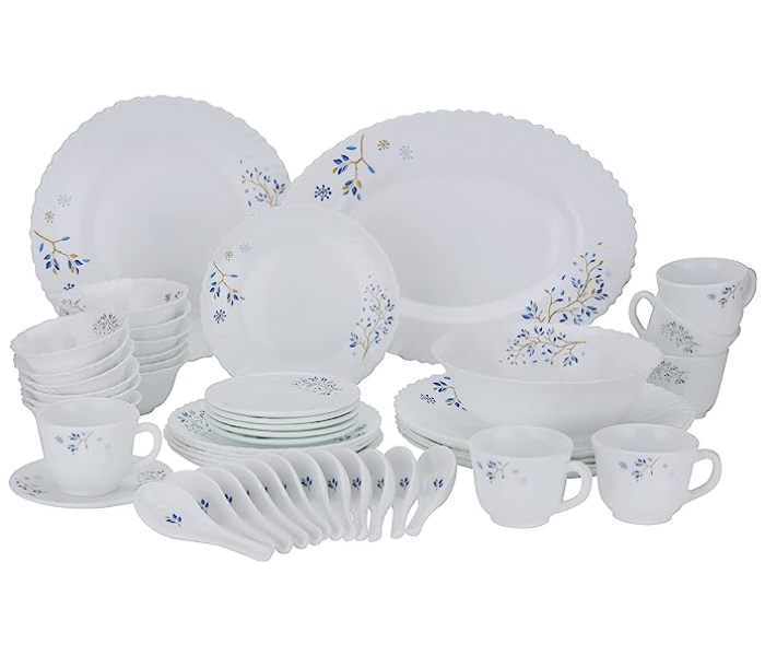 Royalford RF10202 50 Pcs Opalware Dinner Set - Multicolor - Zoom Image