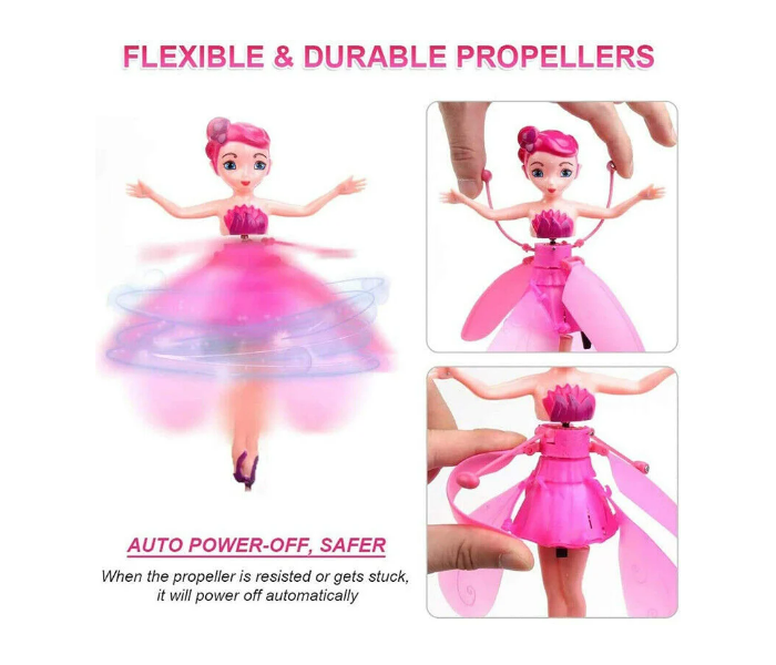 Flying Fairy Princess Doll Toy with Hand Sensor - Zoom Image 4