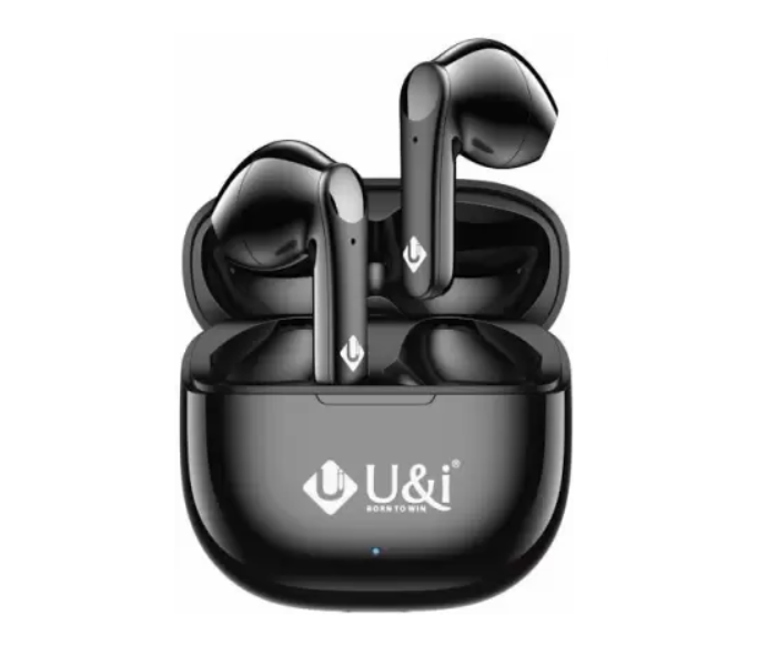 U and i Mypod TWS 5085 Wireless Earbuds - Black - Zoom Image