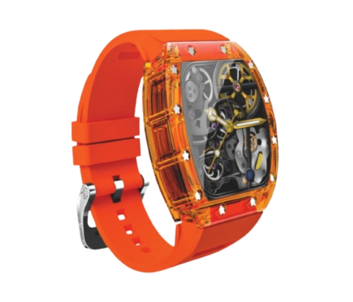 Green Lion Carlos Santos Smart Watch - Orange - Zoom Image 3