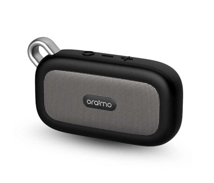 Oraimo OBS-04S Palm Portable IP67 Dust & Waterproof Bluetooth Speaker - Black  - Zoom Image 1