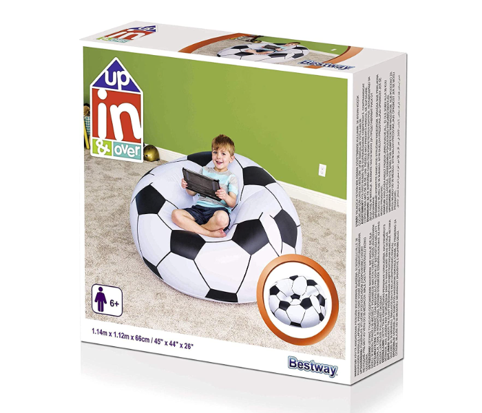 Bestway Beanless Soccer Ball For Toys And Chair, Multicolor - Zoom Image 3