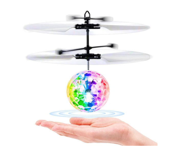 Flying Ball JM-888 Mini Ball Helicopter Colorful Toy With Hand Sensor  - Zoom Image 1