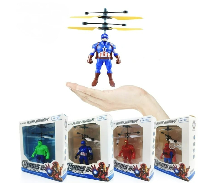 Helicopter JM-815 Flying Aircraft Super Heros With Hand Sensor - Zoom Image 1