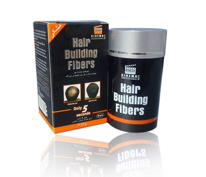 Nitro Canada 22g Hair Building Fiber - Black A - Zoom Image