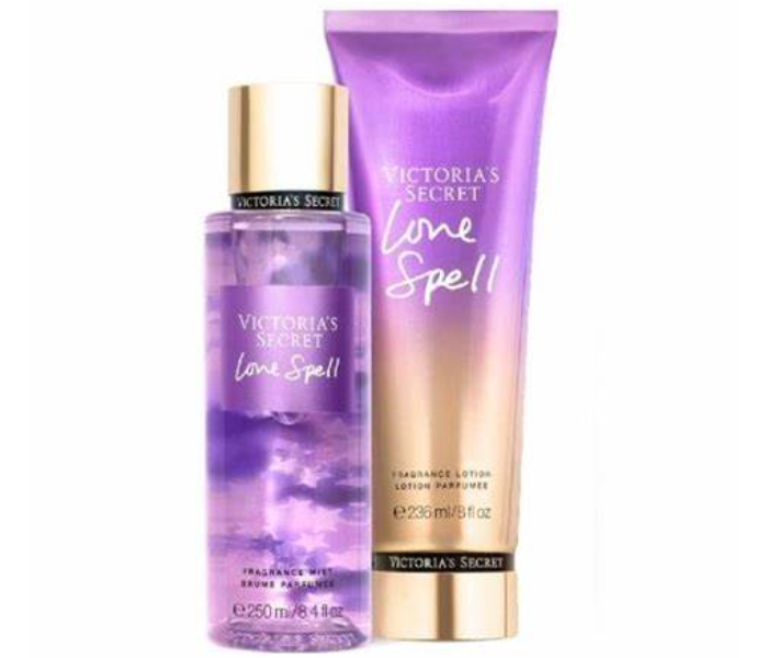 Victorias Secret 250ml Love Spell Body Mist and 236ml Body Lotion - Zoom Image