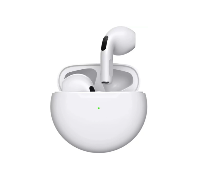 Nyork BE705 Wireless Earpods Mini with Touch Sensor - White - Zoom Image 1