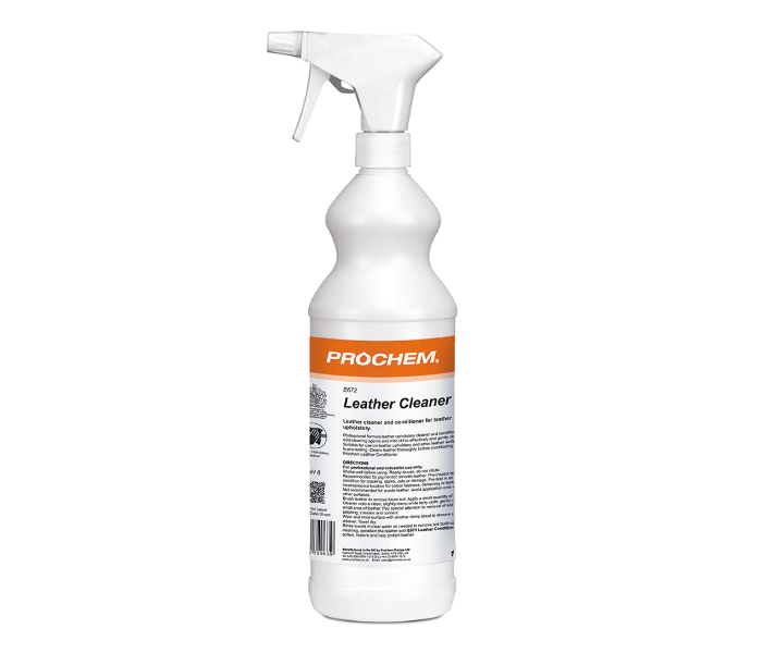 Prochem E672 Leather Cleaner And Conditioner With Spray Applicator -1L - Zoom Image