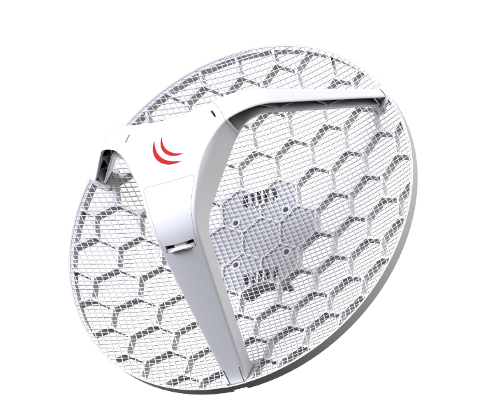 Mikrotik RBLHG-5ND LHG 5 Dual chain 24.5dBi 5GHz CPE Point-to-Point Integrated Antenna - Zoom Image 1