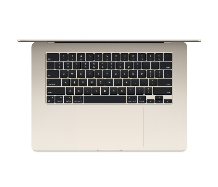 13-inch MacBook Air: Apple M2 chip with 8-core CPU and 10-core GPU, 512GB -  Starlight - French Keyboard