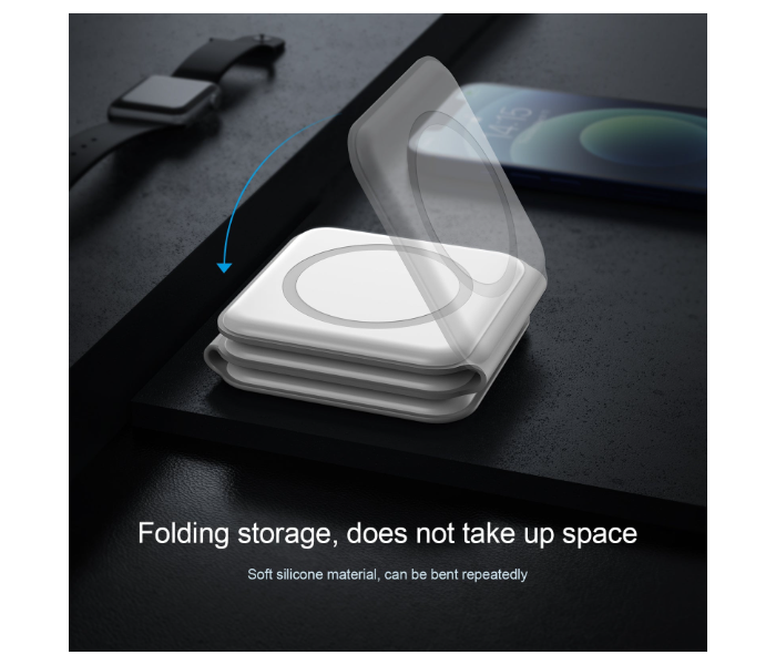 W4152-3 3 in 1 Magnetic Foldable Magnetic Wireless Charger - Zoom Image 3