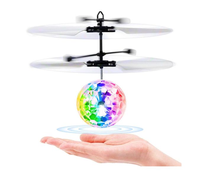 Flying Ball JM-888 Mini Ball Helicopter Colorful Toy With Hand Sensor  - Zoom Image 3