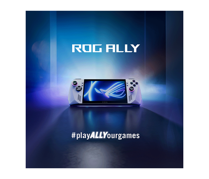 Asus ROG ALLY Handheld Gaming 16GB RAM 512GB SSD with AMD Ryzen Z1 Extreme Processor and AMD Radeon Navi3 Graphics - Zoom Image 1