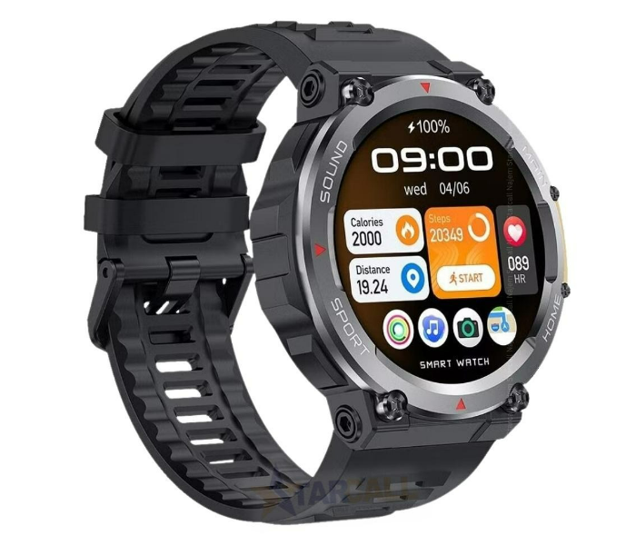 Green Adventure Smart Watch - Black - Zoom Image 1