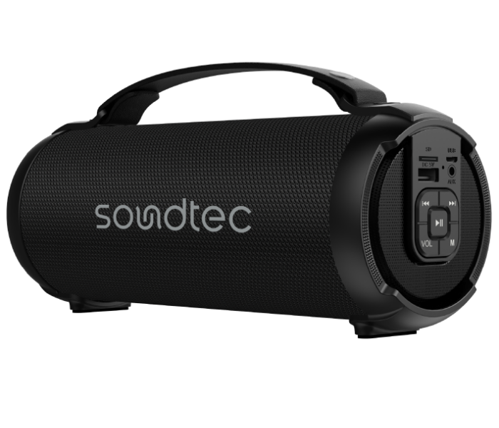 Soundtec Trip Portable Speaker By Porodo - Black - Zoom Image 1