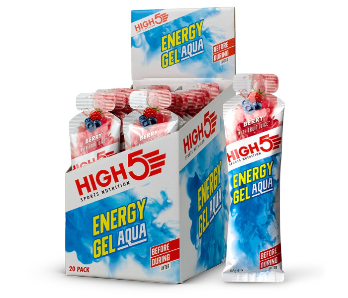 KBY HIGH5 AQUA BERRY Energy Gel Aqua With Berry Flavor -66Gram(1 Piece) - Zoom Image