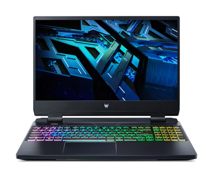 ACER PREDATOR HELIOS 300 NH-QGNEM.006 15.6 Inch QHD 165Hz Intel Core i7 12700H Processor 32GB RAM 1TB SSD 8GB NVIDIA RTX3070 Graphics Windows 11 Home English & Arabic Keyboard - Black - Zoom Image 1