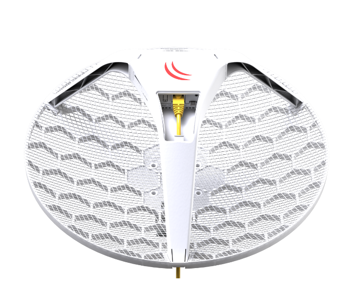 Mikrotik RBLHG-5ND LHG 5 Dual chain 24.5dBi 5GHz CPE Point-to-Point Integrated Antenna - Zoom Image 2