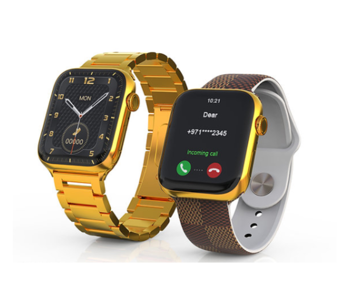 Haino Teko G8 Max 45mm Golden Edition Smart Watch with Dual Straps - Zoom Image 9