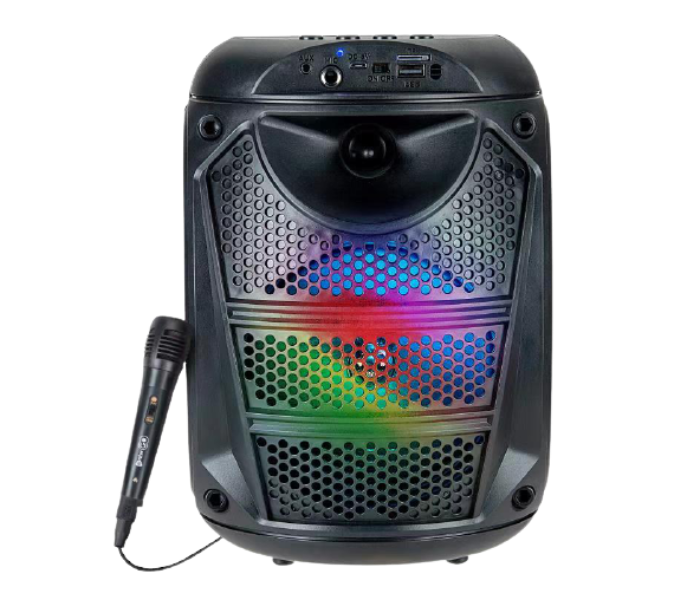 BT Speaker ZQS-6115 Bluetooth Speaker with Mic - Black (JA173) - Zoom Image 1