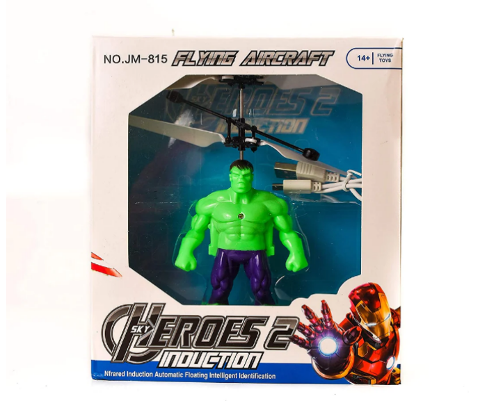 Helicopter JM-815 Flying Aircraft Super Heros With Hand Sensor - C - Zoom Image