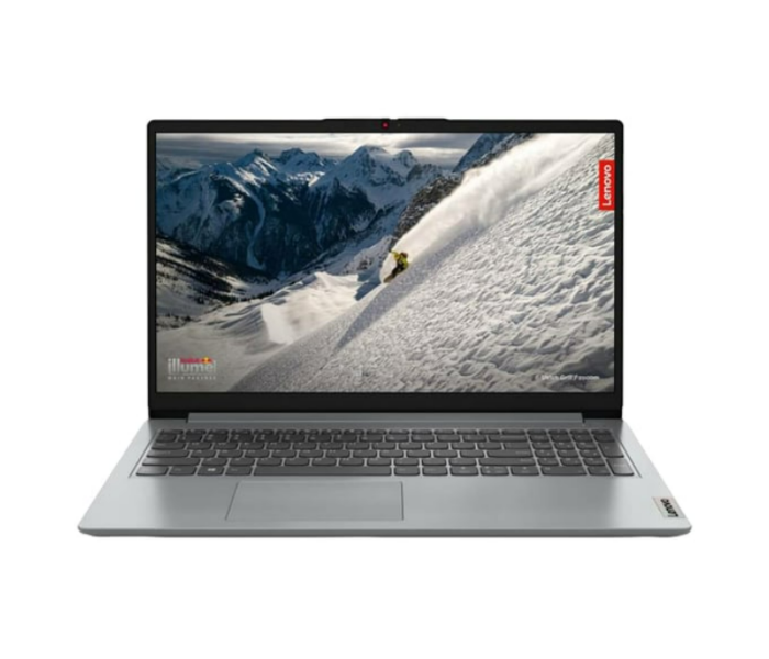  Lenovo IdeaPad 1 82VG00DNAX 15.6inch HD AMD Ryzen 5-7520U Processor 8GB RAM 512GB SSD AMD Radeon 610M Graphics Windows 11 Home English & Arabic - Grey - Zoom Image 1