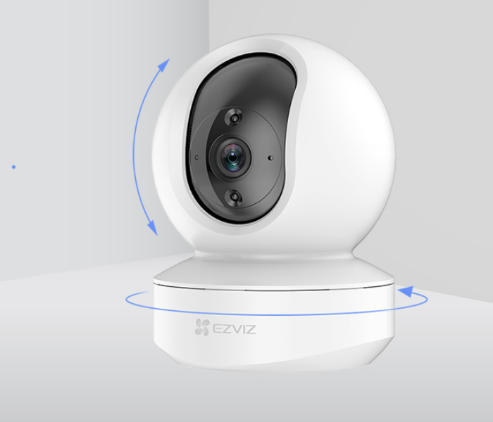 EZVIZ TY1 Smart Wi-Fi Pan & Tilt Camera - Black and White - Zoom Image 5