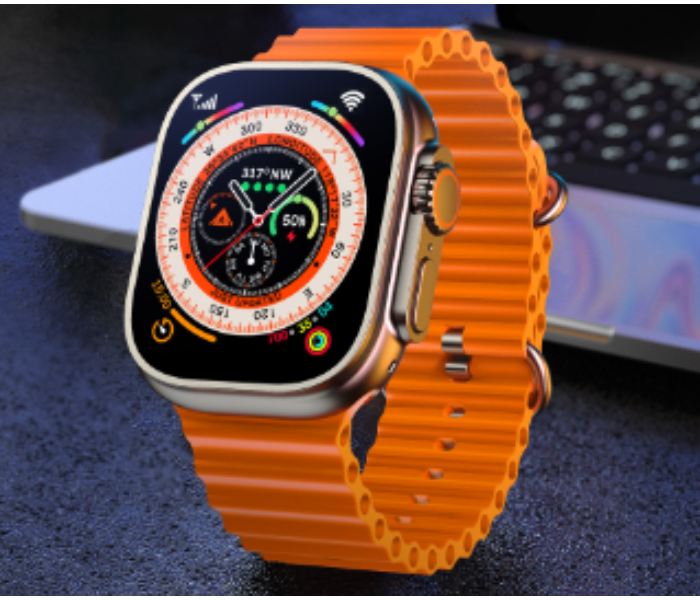 TK4 Ultra 4G SIM supported Wifi Smart Watch - Orange - Zoom Image 2