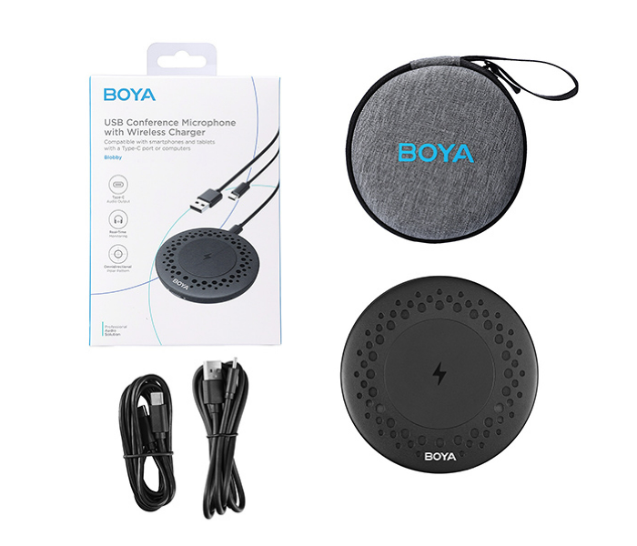 Boya Conference Microphone with Wireless Charger - Blobby - Zoom Image 5