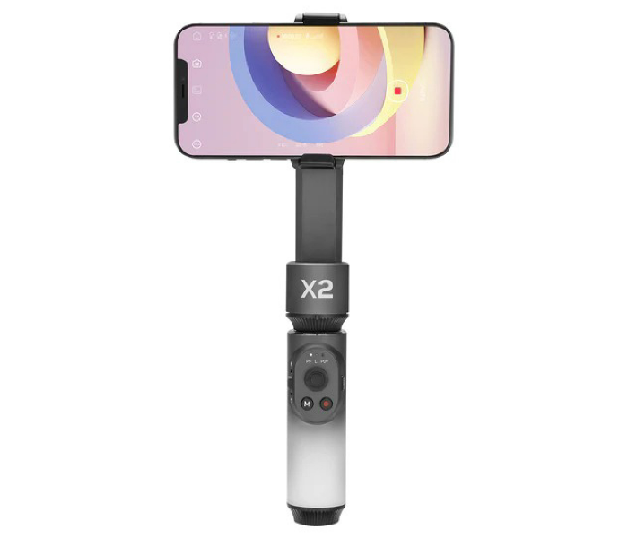 Zhiyun Smooth-X2 Smartphone Gimbal Stabilizer Combo Kit - Black - Zoom Image 1