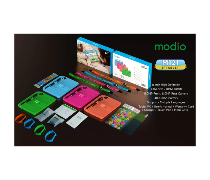 Modio M121 8 Inch Smart Kids 5G Tablet RAM 6GB ROM 128GB - Zoom Image 4