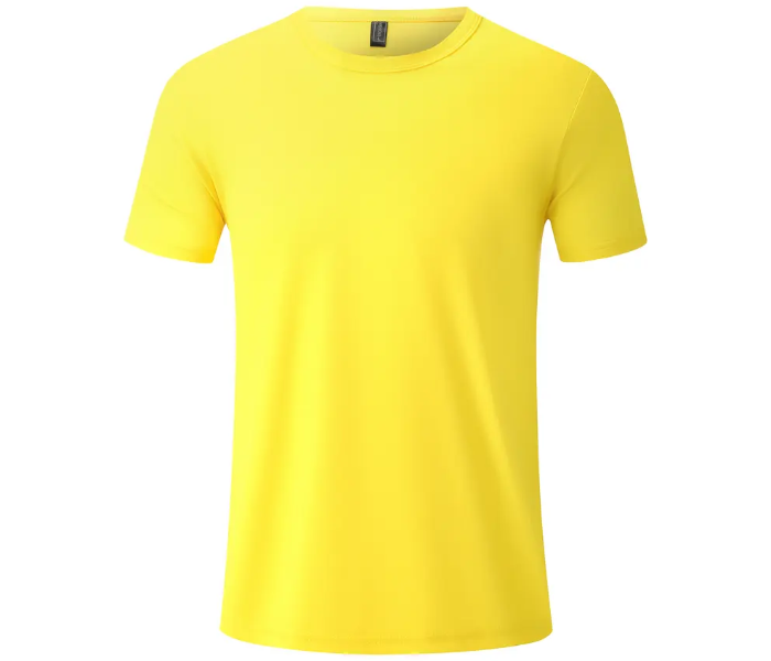 Uni Mixed Color Breathable Casual Round Neck Cotton T-Shirt - XXXL - Zoom Image 4