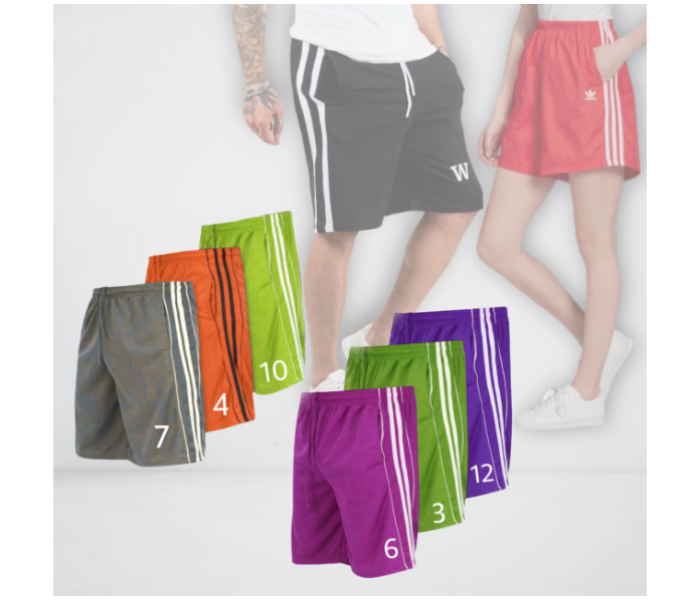 Unisex Active Sports Shorts - Zoom Image