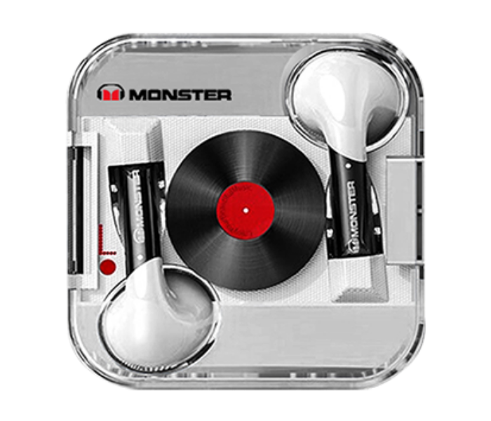 Monster Airmars XKT01 True Wireless Earphones - White - Zoom Image 3