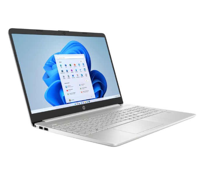 HP 15 S-EQ3003NE 15.6-inch FHD AMD Ryzen 7 5825U 8GB RAM 512GB SSD Integrated AMD Radeon Graphics Eng Arabic Keyboard Windows 11 – Silver - Zoom Image 2