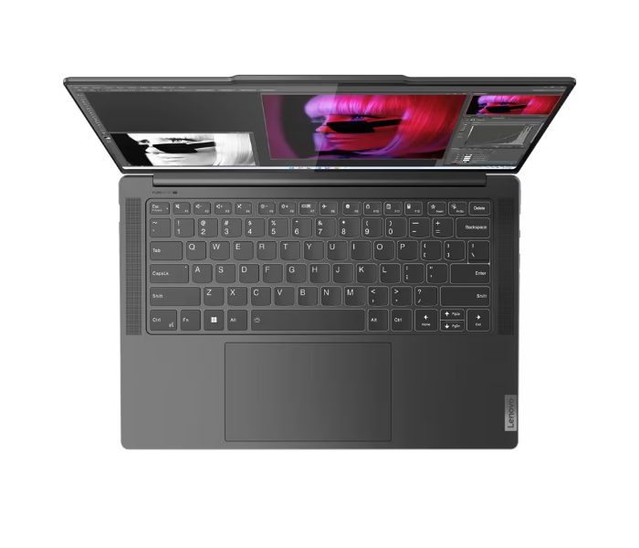 Lenovo Yoga Pro 9 83BU002RAX 14IRP8 14.5 Inch Intel Core i9-13905H Processor 32GB RAM 1TB SSD NVIDIA® GeForce RTX™ 4060 8GB GDDR6 Graphics Windows 11 Home English & Arabic - Storm Grey - Zoom Image 7