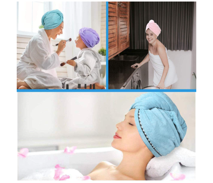 Jongo Bath Shower Hair Towel Quick Drying Hair Towel for Women - Zoom Image 3