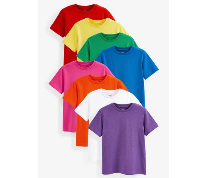 Uni Mixed Color Breathable Casual Round Neck Cotton T-Shirt - XL - Zoom Image 1