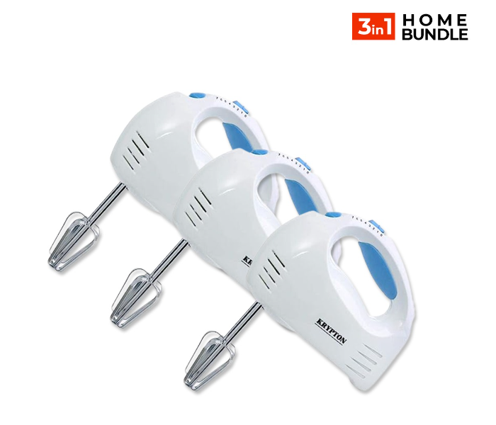 Bundle 3 PCs Set Krypton KNHB6043 150 Watts Image