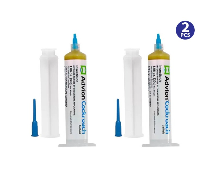 Bundle 2 PCs Set Advion Cockroach Killer Gel Image