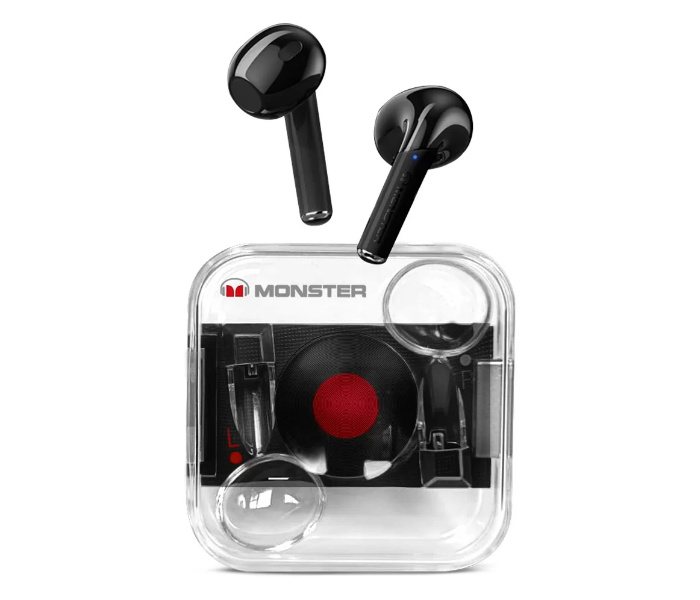 Monster Airmars XKT01 True Wireless Earphones - Black - Zoom Image 6