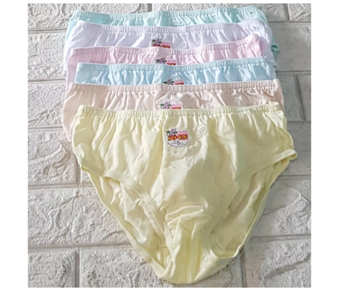 Mixed Color Large Soen Panty for Women - Zoom Image