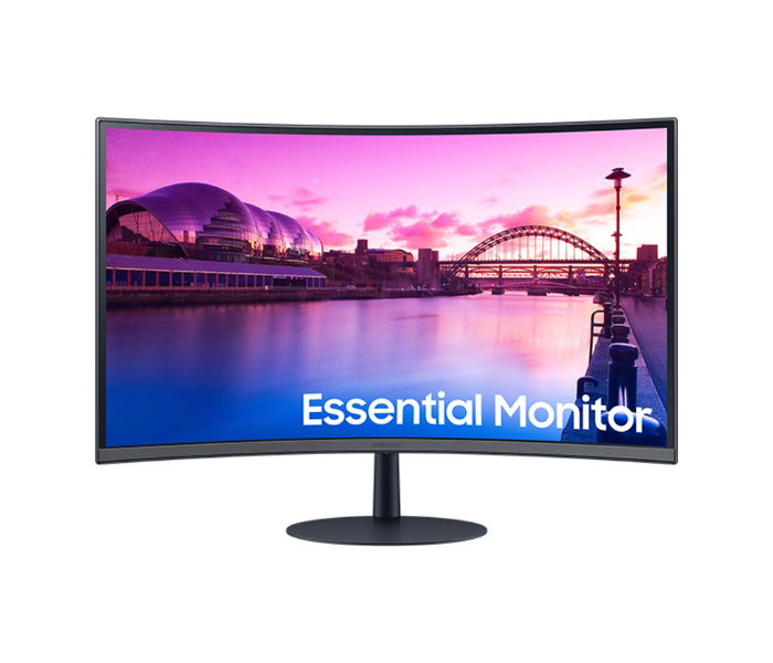 Samsung 1000R LS27C390EAMXUE  27inch FHD Curvature Curved Monitor - Black - Zoom Image 4