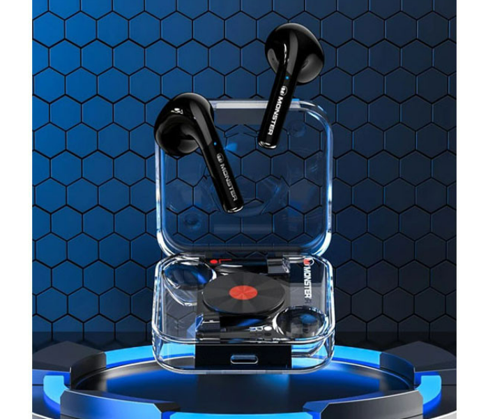 Monster Airmars XKT01 True Wireless Earphones - Black - Zoom Image 1